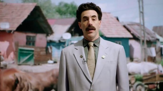 Borat: Dodatečné reportáže míří na Amazon, trailer je venku